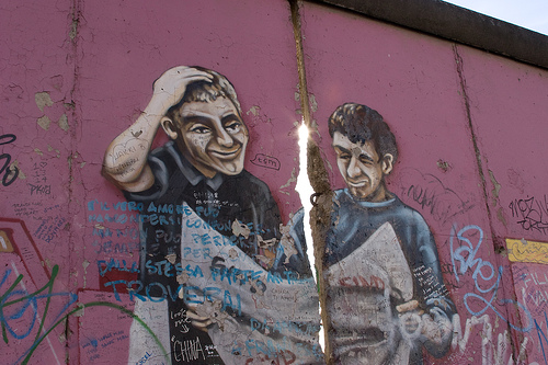 Berlin Wall Chink of Light Berlin Wall Chink of Light