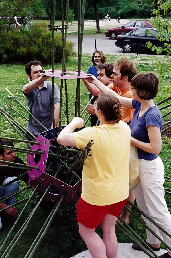 The very first bamboo star in Fayetteville The very first bamboo star in Fayetteville